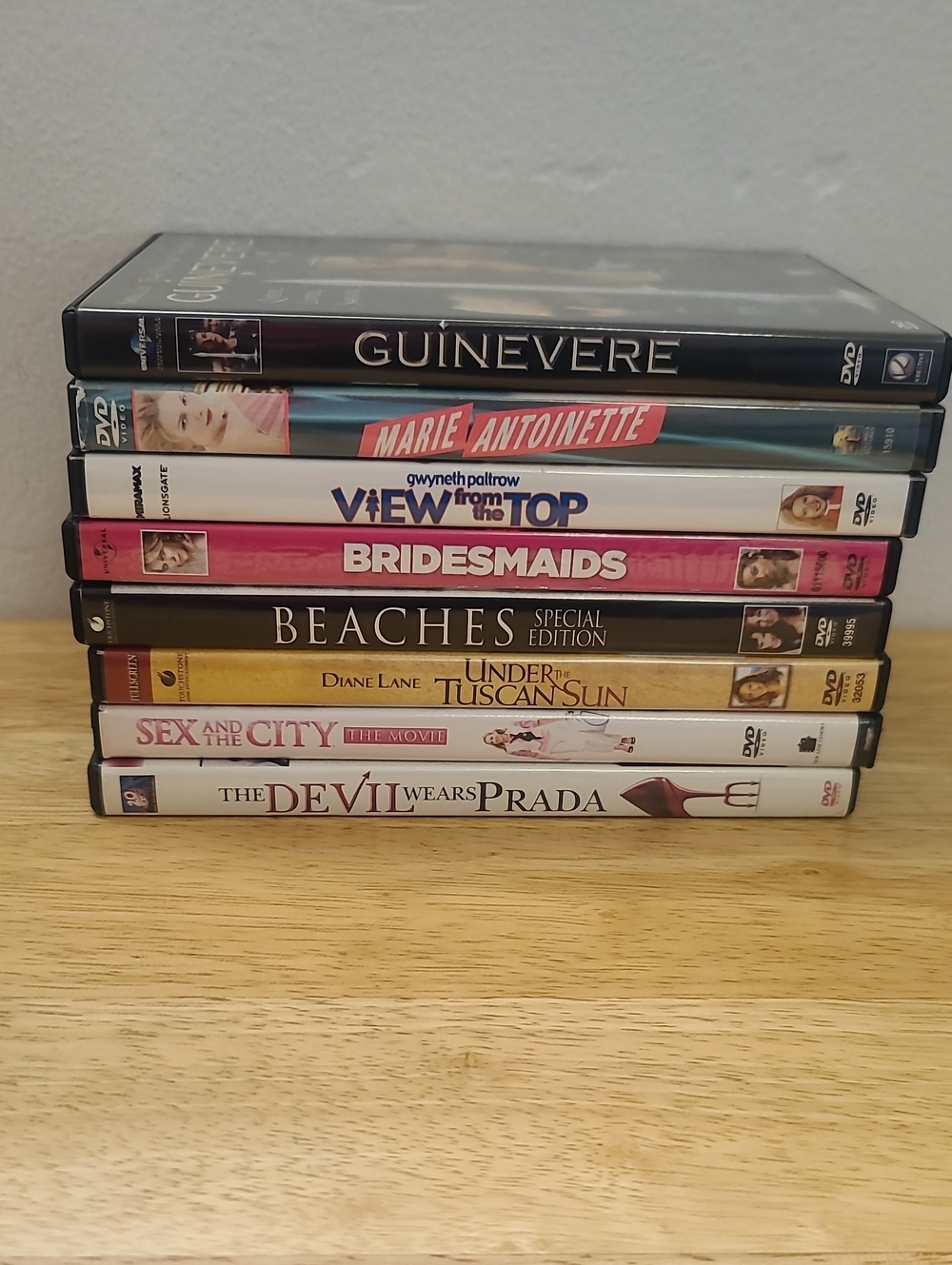 Female Lead Assorted DVD Movie Bundle